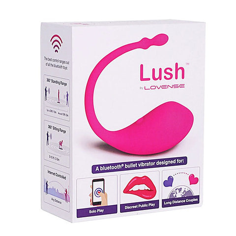 Lovense Lush Bluetooth Temote Control G Spot Vibrator - Remote Control Vibrators