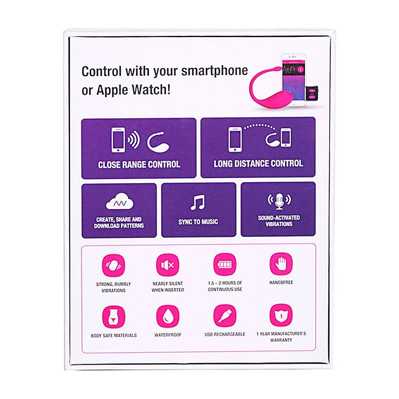 Lovense Lush Bluetooth Temote Control G Spot Vibrator - Remote Control Vibrators