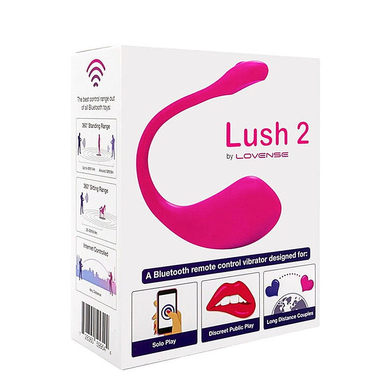 Lovense Lush 2 App Controlled G Spot Massager - Remote Control Vibrators