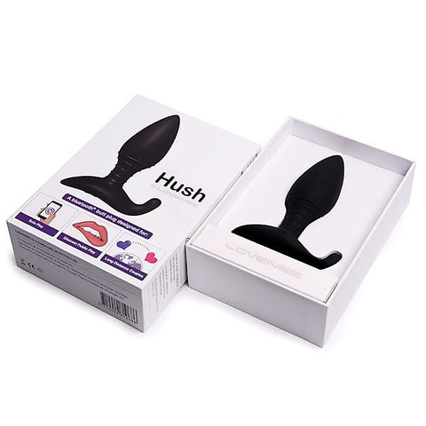 Lovense Hush Bluetooth Compatible Vibrating Anal Plug