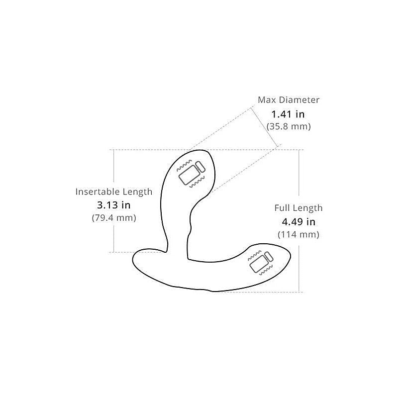 Lovense Edg Remote Controlled Prostate Massager - Prostate Toys