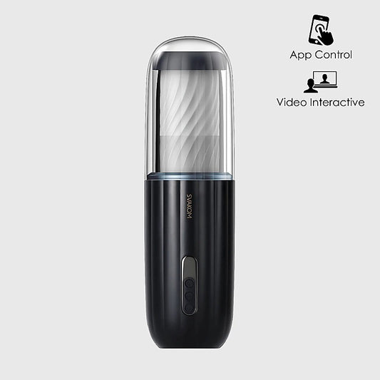 Svakom Alex Neo Interactive Thrusting Male Stroker - Luxury Sex Toys