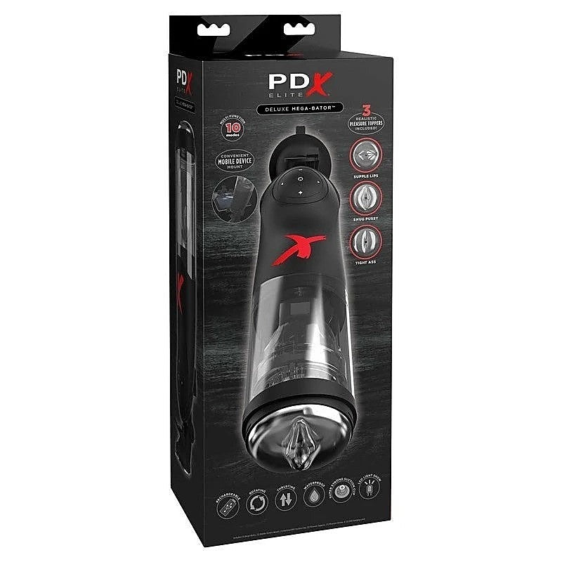 Pdx Elite Deluxe Mega Bator By Pipedream Products - Masturbators and Strokers