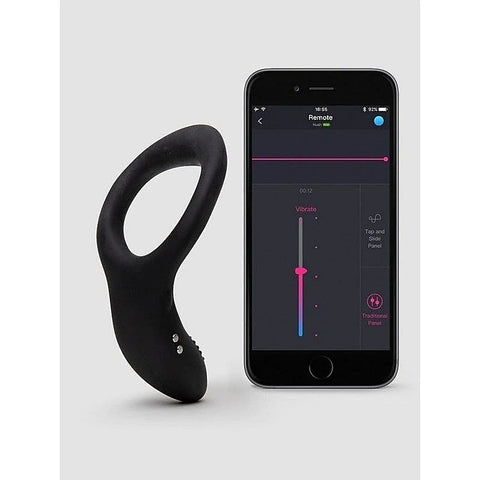Diamo Remote Controlled Vibrating Cock Ring By Lovense - Cock Rings