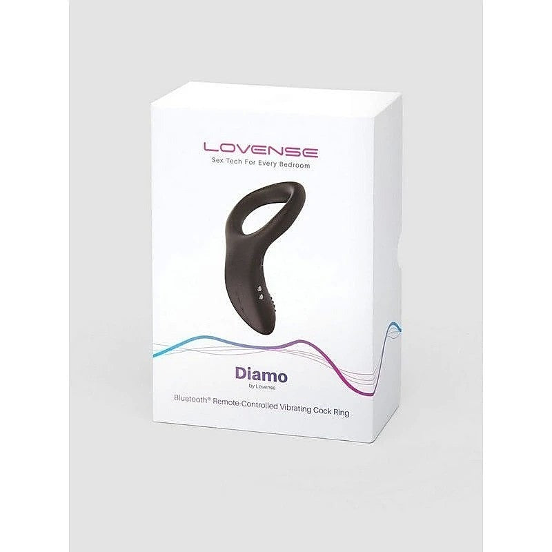 Diamo Remote Controlled Vibrating Cock Ring By Lovense - Cock Rings