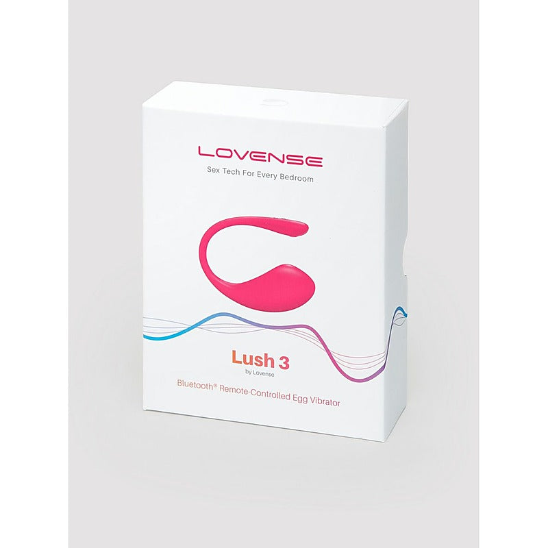 Lovense Lush 3 Bluetooth Remote Control Egg Vibrator - Remote Control Vibrators