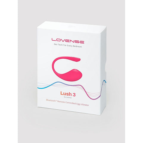 Lovense Lush 3 Bluetooth Remote Control Egg Vibrator - Remote Control Vibrators