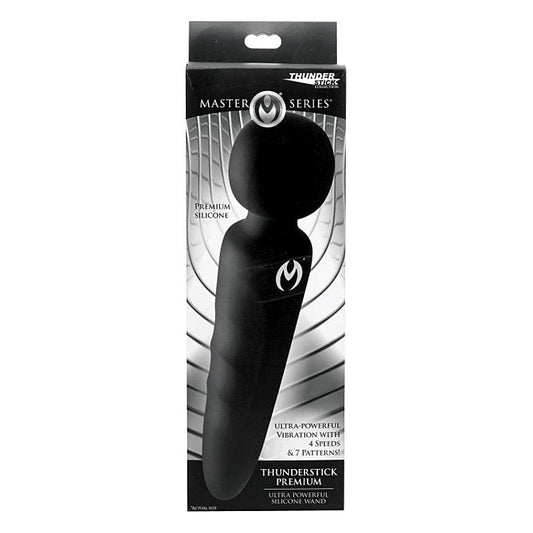 Master Series Thunderstick Premium Ultra Powerful Silicone Wand - Body Wands