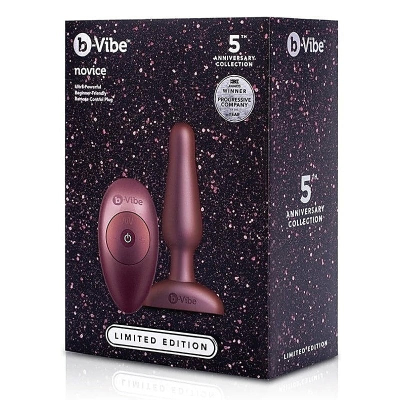 B-Vibe Novice Galaxy Plum by B-Vibe - Anal Vibrators