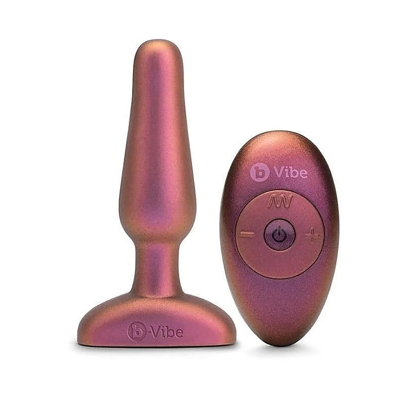 B-Vibe Novice Galaxy Plum by B-Vibe - Anal Vibrators
