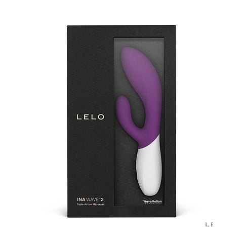 Ina Wave 2 Triple Action Rabbit Vibrator By Lelo - G-Spot Vibrators