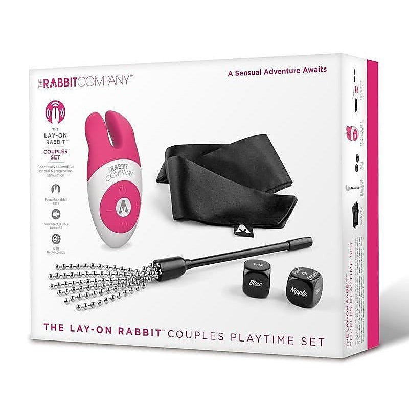 The Lay-On Rabbit Couples Playtime Set - Sex Kits