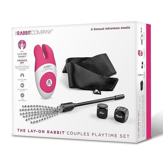 The Lay-On Rabbit Couples Playtime Set - Sex Kits