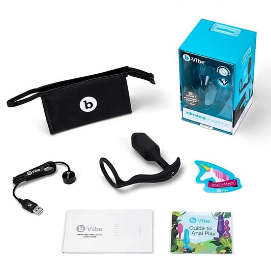 b-Vibe Vibrating Snug and Tug - Luxury Sex Toys