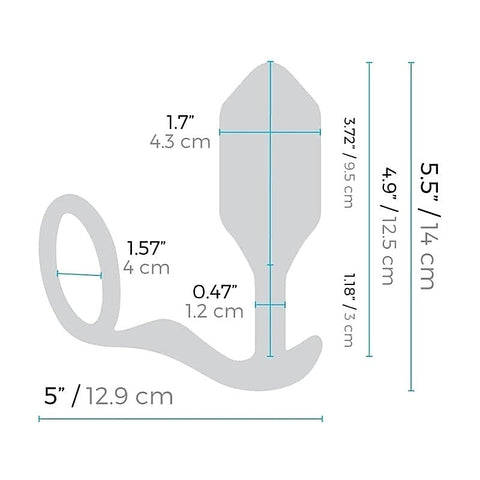 B-Vibe Vibrating Snug & Tug by B-Vibe - Luxury Sex Toys