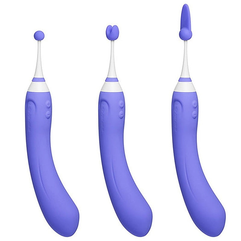 Lovense Hyphy Bluetooth Dual End G Spot Vibrator - Clit Ticklers and Pulsators