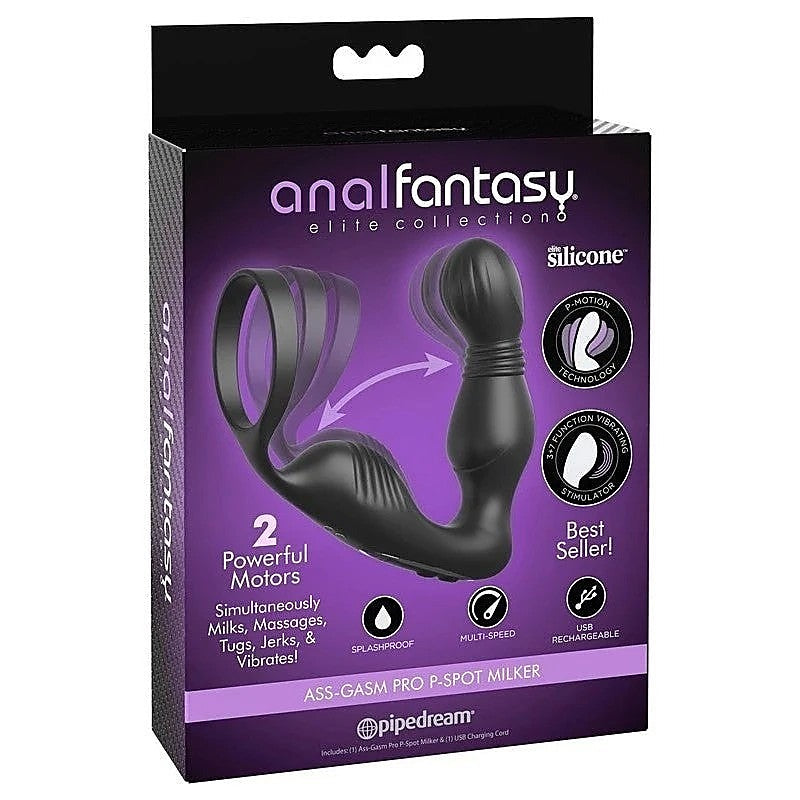 Ass-Gasm Pro P-Spot Milker By Pipedream Products - Prostate Toys
