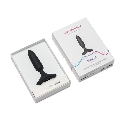 Lovense Hush 2 Remote Controlled Vibrating Butt Plug
