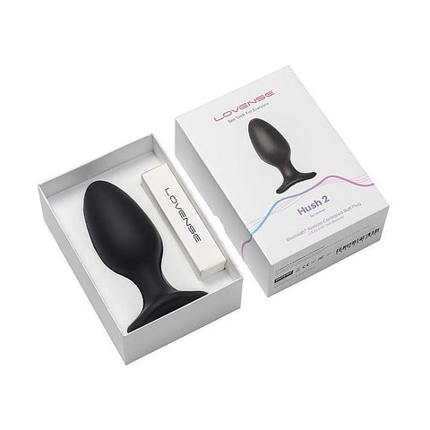 Lovense Hush 2 Remote Controlled Vibrating Butt Plug