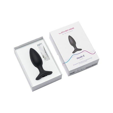 Lovense Hush 2 Remote Controlled Vibrating Butt Plug