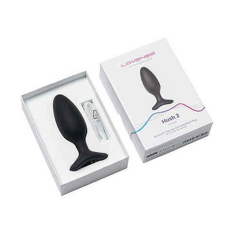 Lovense Hush 2 Remote Controlled Vibrating Butt Plug