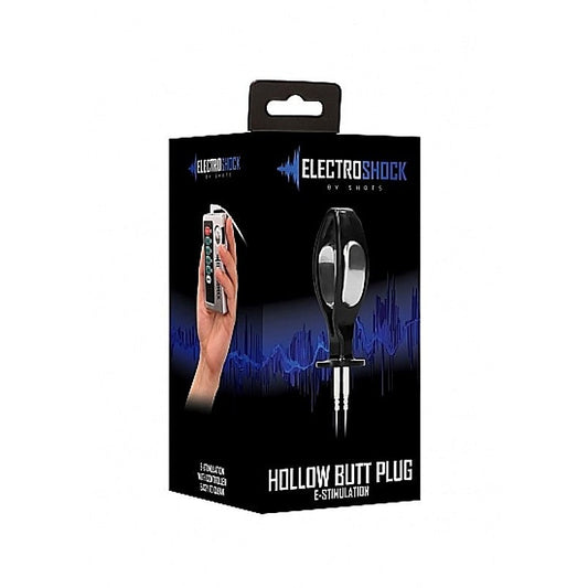 Electroshock Hollow Butt Plug - Luxury Sex Toys