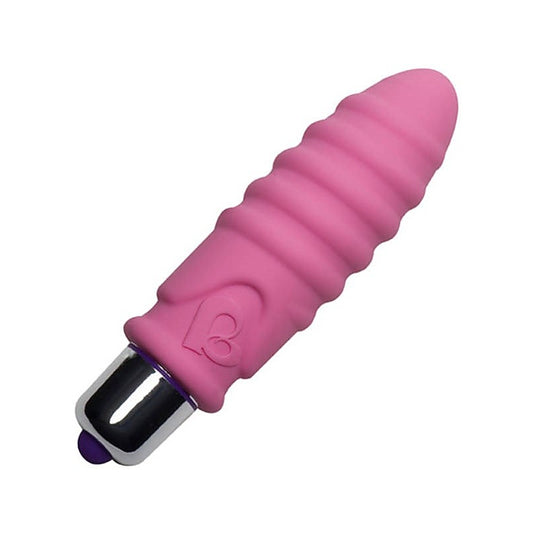 Rocks Off Mini Mates Twirl - Versatile Vibrator with Removable Textured Sleeve - Waterproof Vibrators