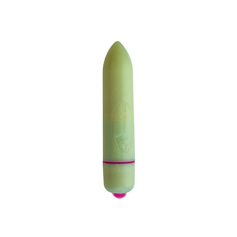 Rocks Off Gorgeous Glow in the Dark 7 Speed 80mm - Waterproof Vibrators