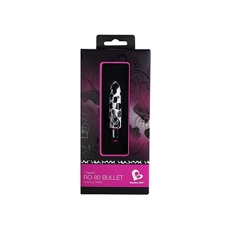 Rocks Off Playful Pinto 7 Speed 80mm - Novelty Vibrators