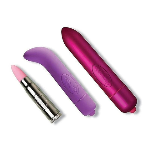 Rocks Off Sweet Satisfaction Bullet Collection Box - Waterproof Vibrators