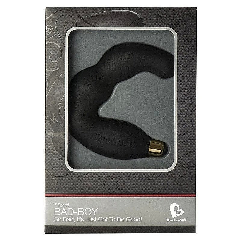 Bad Boy Rechargeable Intense Black By Rocks Off - Prostate Toys