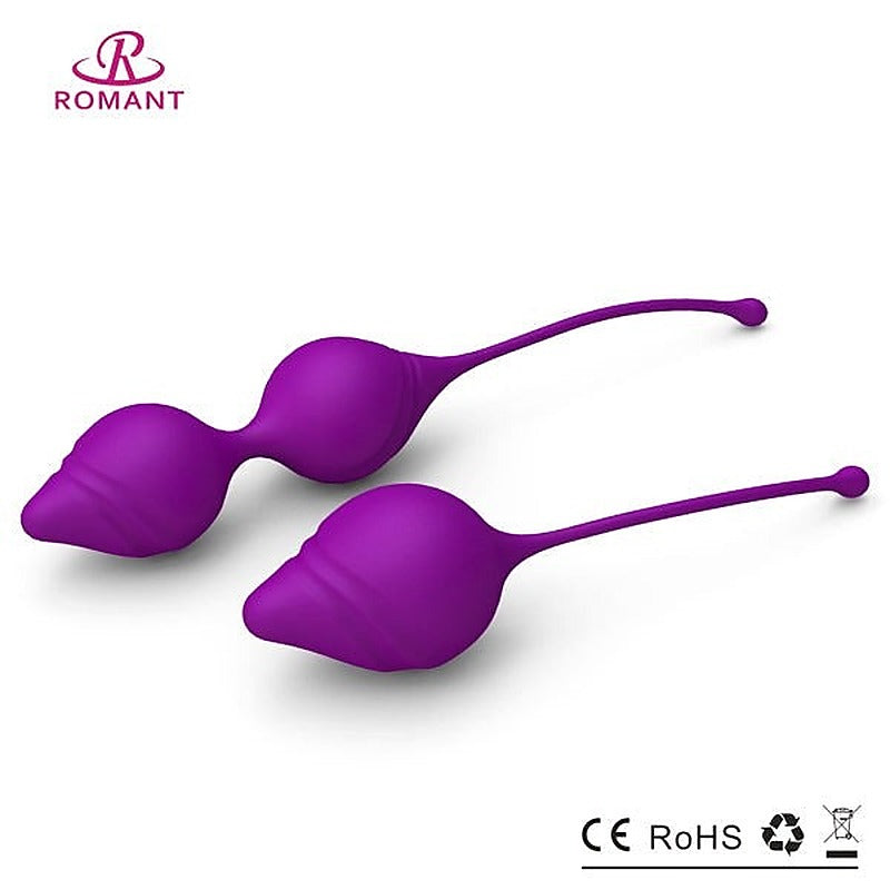 Romant Yoyo Kegel Balls Purple - Love Eggs and Kegel Exercisers