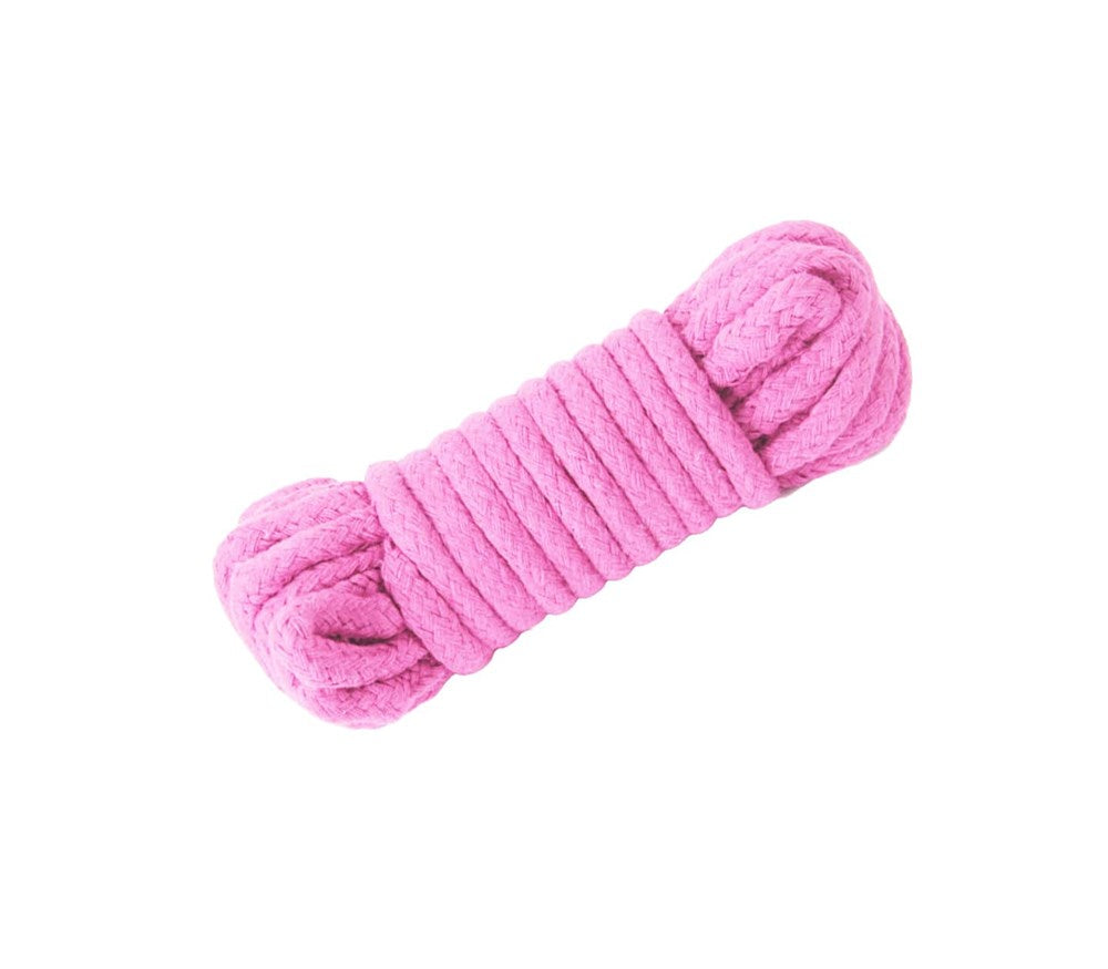 Love In Leather 10 Mtr Cotton Bondage Rope - - Cuffs And Restraints