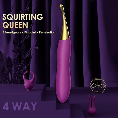 Beatrice Dual-End Clitoral Vibrator By Svakom - G-Spot Vibrators