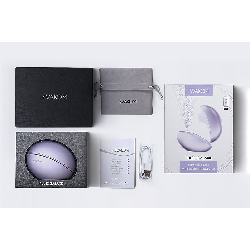 Svakom Pulse Galaxie App Controlled Clitoral Stimulator - Clit Ticklers and Pulsators