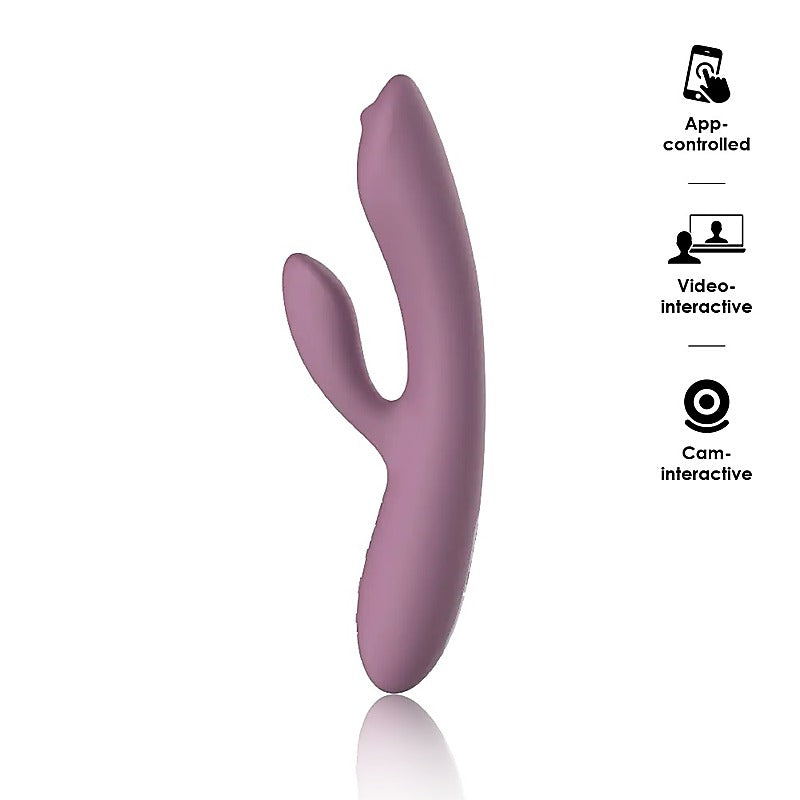 Svakom Trysta Neo G-Spot Rabbit Vibrator Romantic Rose - Rabbit Vibrators