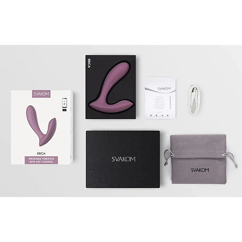 Svakom Erica Vibrating Clitoral and G-Spot Stimulator - G-Spot Vibrators