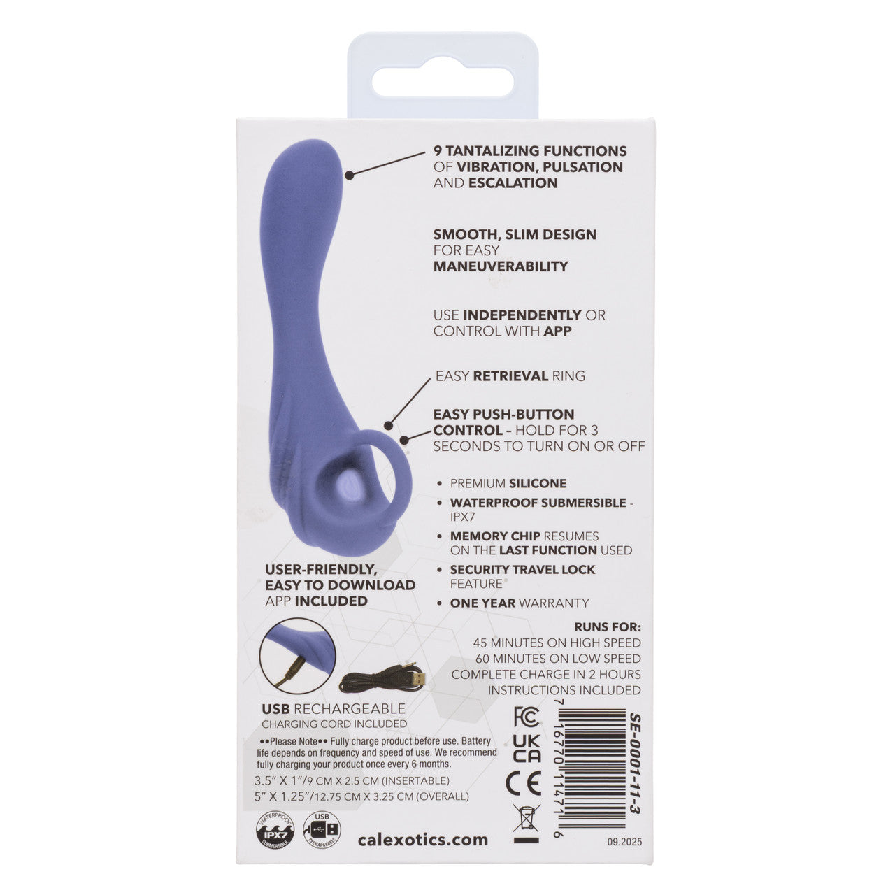 CalExotics Connect Explorer App Based Clitoral Vibrator - Clit Ticklers and Pulsators