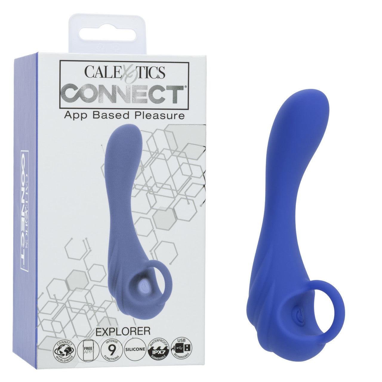 CalExotics Connect Explorer App Based Clitoral Vibrator - Clit Ticklers and Pulsators