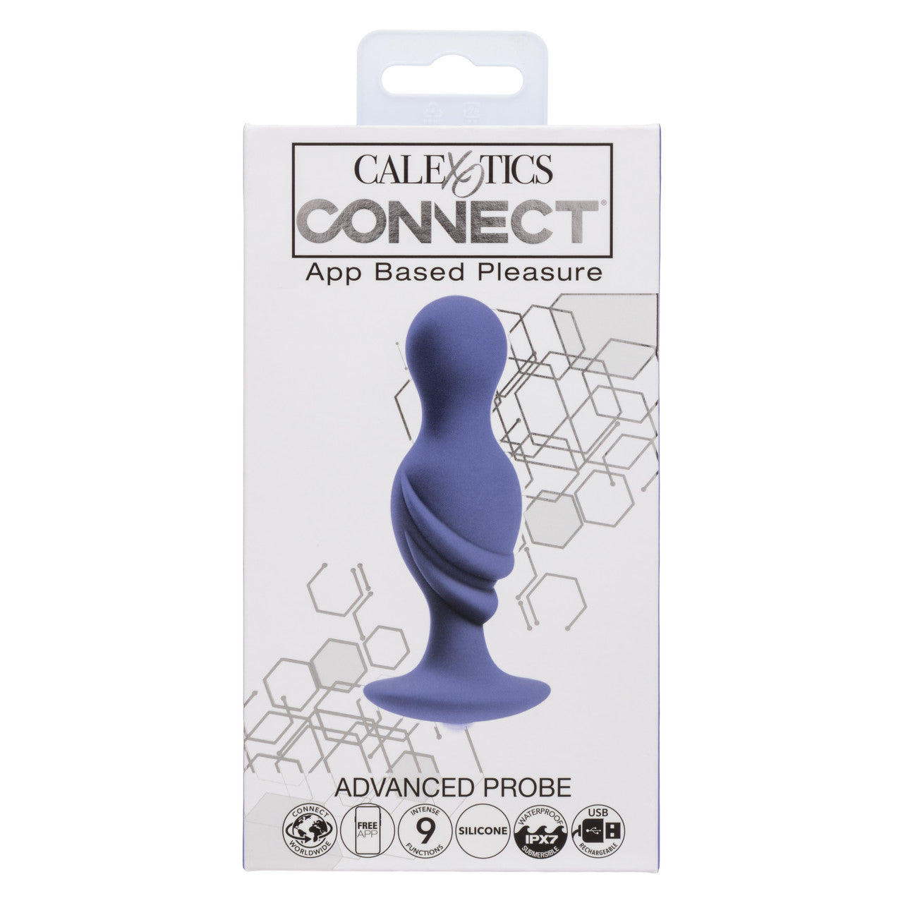 CalExotics Connect Advanced Vibrating Anal Play Probe - Butt Plugs