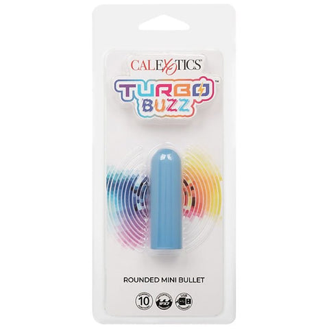 Turbo Buzz Rounded Mini Bullet 10 Functions Massager - Bullet Vibrators