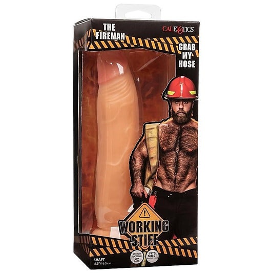The Fireman Suction Cup Realistic Dildo - Realistic Dildos