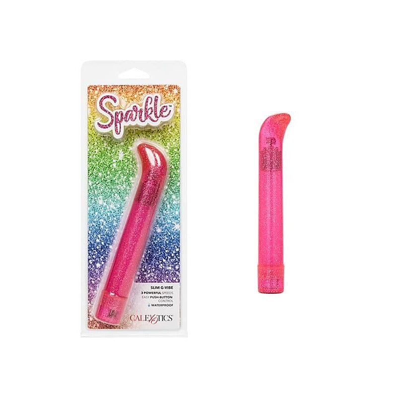 Sparkle Slim G-Vibe 3 Speed G-Spot Massager - G-spot Vibrators