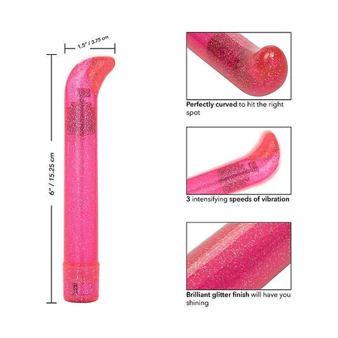 Sparkle Slim G-Vibe 3 Speed G-Spot Massager - G-spot Vibrators
