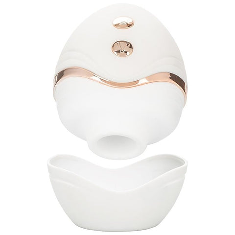 Empowered Palm Pleasure Goddess Clit Suction Vibrator - Clit Ticklers and Pulsators