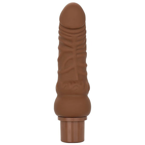 Rechargeable Power Stud Curvy Vibrating Dildo - Vibrating Dildos
