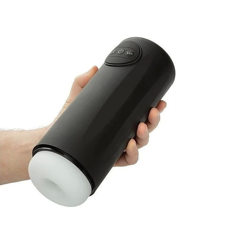 Optimum Power Vibrating and Thruster Male Stroker - Masturbators and Strokers