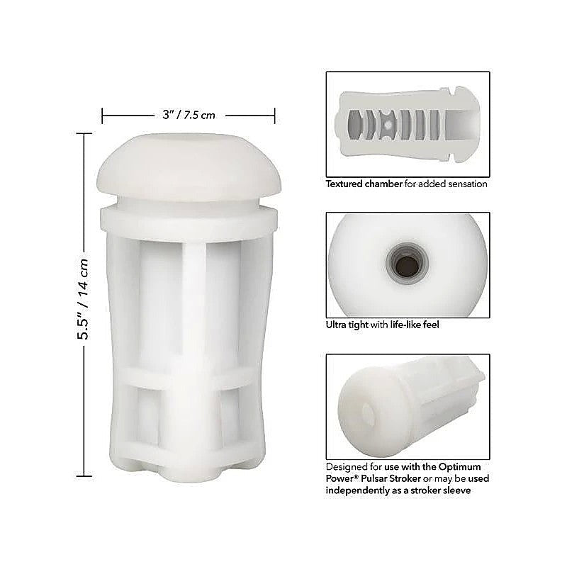 Optimum Power Pulsar Male Stroker Sleeve Replacement - Masturbators and Strokers