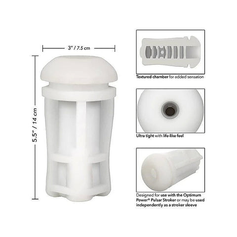 Optimum Power Pulsar Male Stroker Sleeve Replacement - Masturbators and Strokers