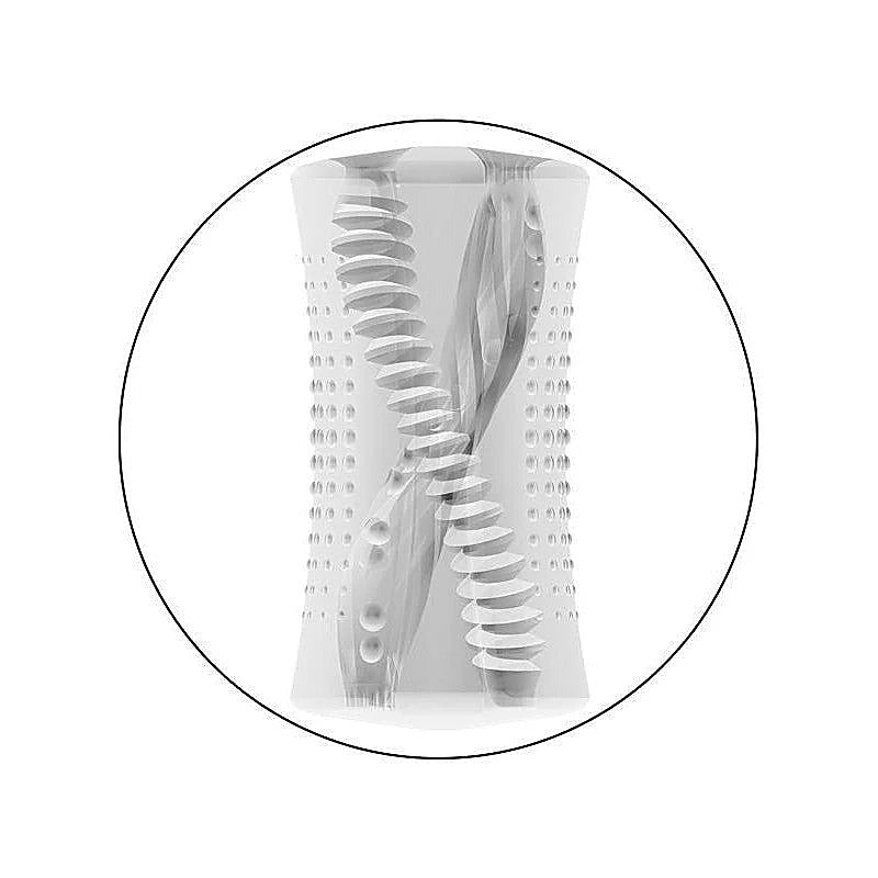 Cyclone Dual Ribbed Realistic Male Stroker - Masturbators and Strokers